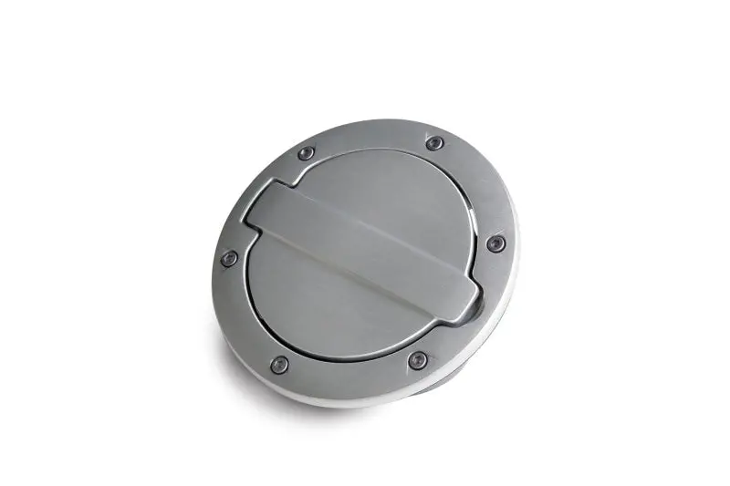 Amp Research 2007-2017 Jeep Wrangler Jk 2/4 Door Fuel Door - Brushed 1