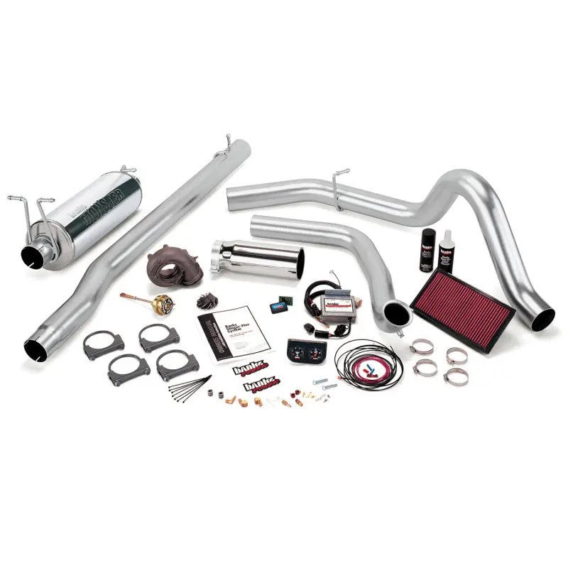 Banks Power Stinger-Plus Exhaust System For 1999 Ford F-Series With 7.3L Powerstroke Diesel 1