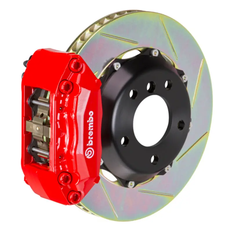Brembo Gt Big Brake Kit For 1997–1999 Acura Cl – Front, 4-Piston Calipers, Slotted 328×28Mm Rotors 1