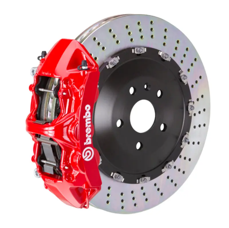 Brembo Gt Big Brake Kit For 2016–2022 Mercedes-Benz Glc-Class (X253/C253) – Front, 6-Piston Calipers, Drilled 405×34Mm Rotors 1