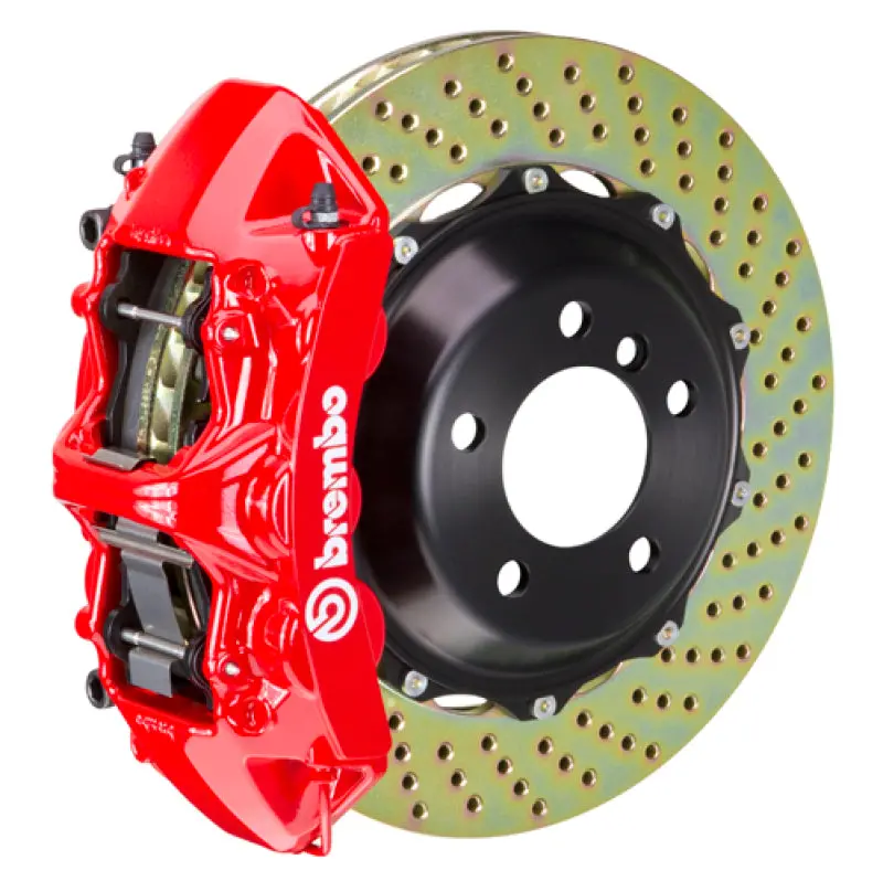 Brembo Gt Rear Big Brake Kit – 2008–2009 Kawasaki H2, 4-Piston Caliper With Drilled 380X32Mm Two-Piece Rotors 1