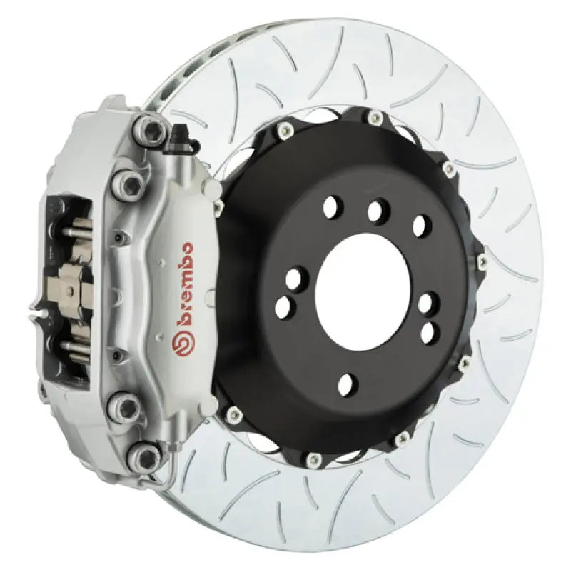 Brembo Gt Rear Brake Rotor Kit – 2-Piece Slotted Design, 345X28Mm, For 2004–2010 Bmw 5-Series (Non-Xdrive/M5) 1