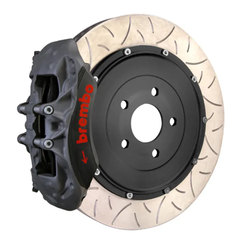 Brembo Z06 Front Race Brake Kit For 2006–2013 Corvette (6-Piston Calipers, 380X35Mm Forged Two-Piece Rotors, T3-Black Coating) 1