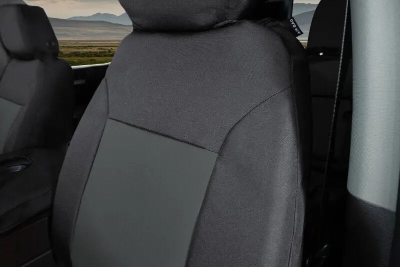 Covercraft Endura Precisionfit Seat Covers – Second Row, Black/Charcoal, Compatible With 2020–2024 Toyota Highlander 1