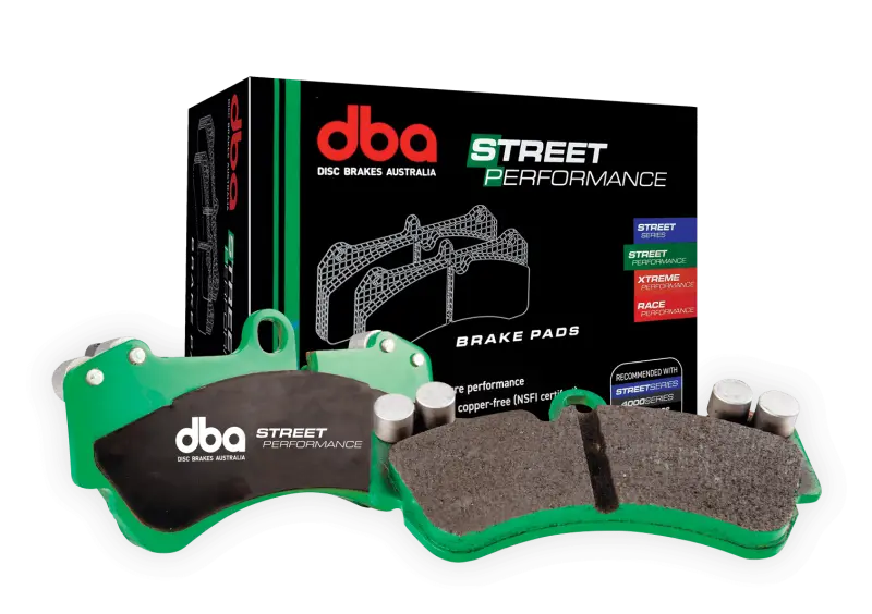 Dba Sp Performance Rear Brake Pads For 2007–2009 Dodge Sprinter 2500 (272Mm Rotor / Bosch Pin Type) 1