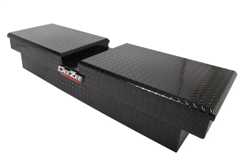 Deezee Red Crossover Universal Truck Tool Box – Double-Lid, Full-Size Black Bt Design 1
