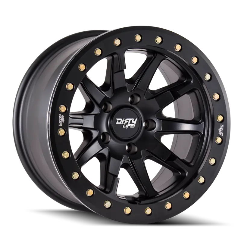 Dirty Life Dt-2 Beadlock-Style Wheel – 20X9", 5X139.7, +12Mm Offset, 87.1Mm Hub, Matte Black 1