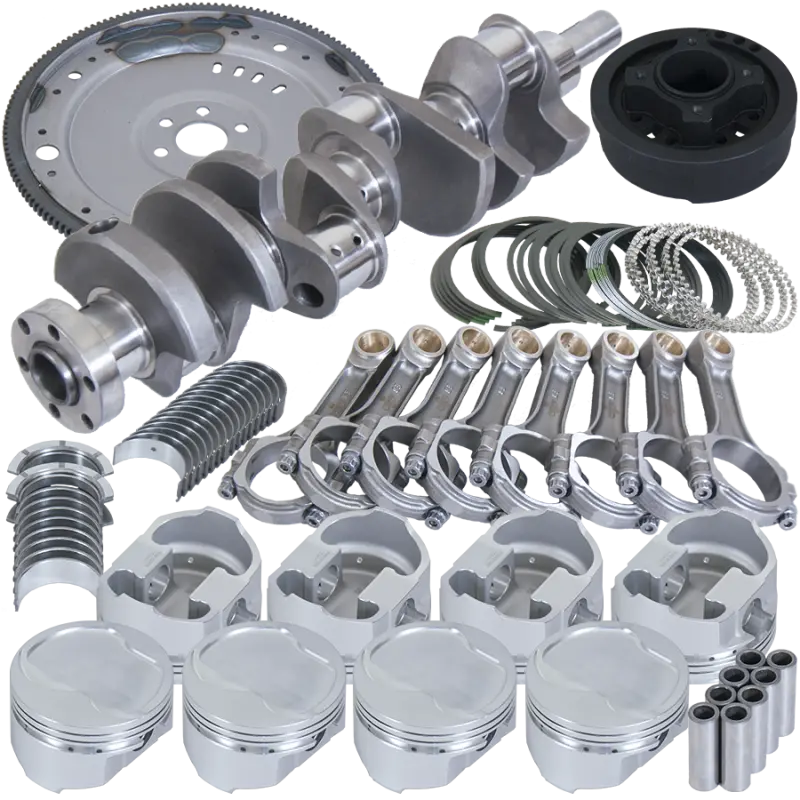 Eagle Ford Balanced Rotating Assembly For 302 V8 – 157-Tooth Flexplate, 5.400" I-Beam Rods, +.030" Bore 1
