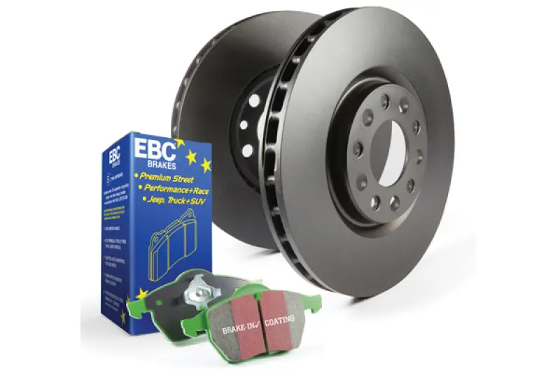 Ebc Greenstuff S14 Brake Kit: Street-Focused Pads + Rk Rotors 1