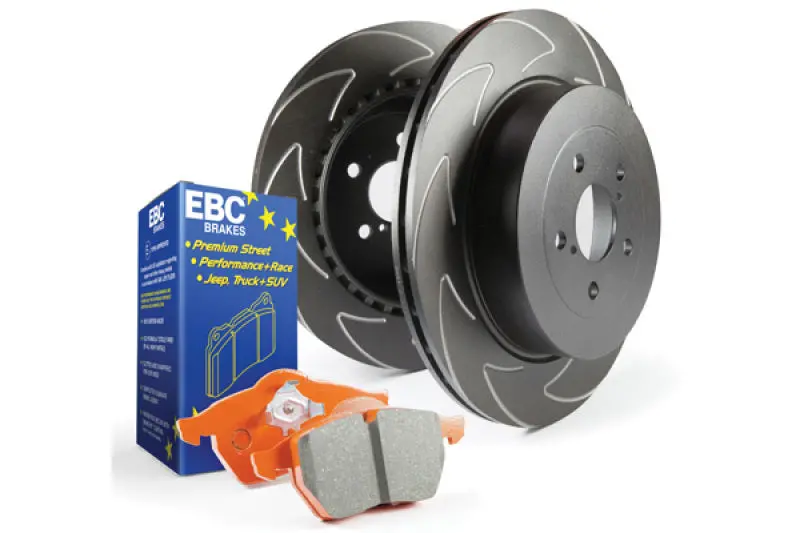 Ebc Orangestuff Brake Pad And Bsd Rotor Kit – High-Performance Street & Track Package 1