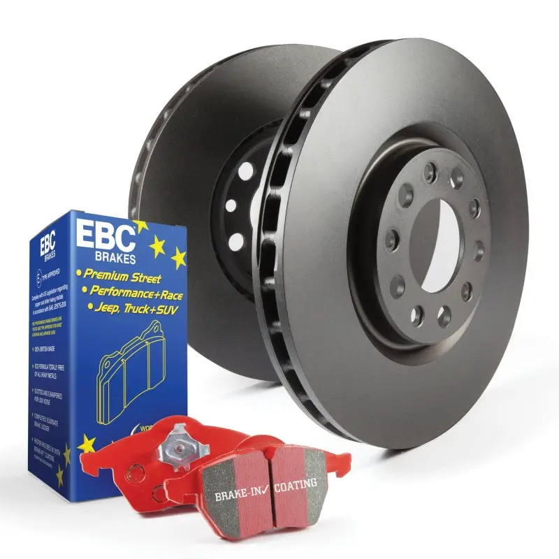 Ebc Redstuff S12 Brake Kit – Track-Optimized Pads + Rk Rotors 1