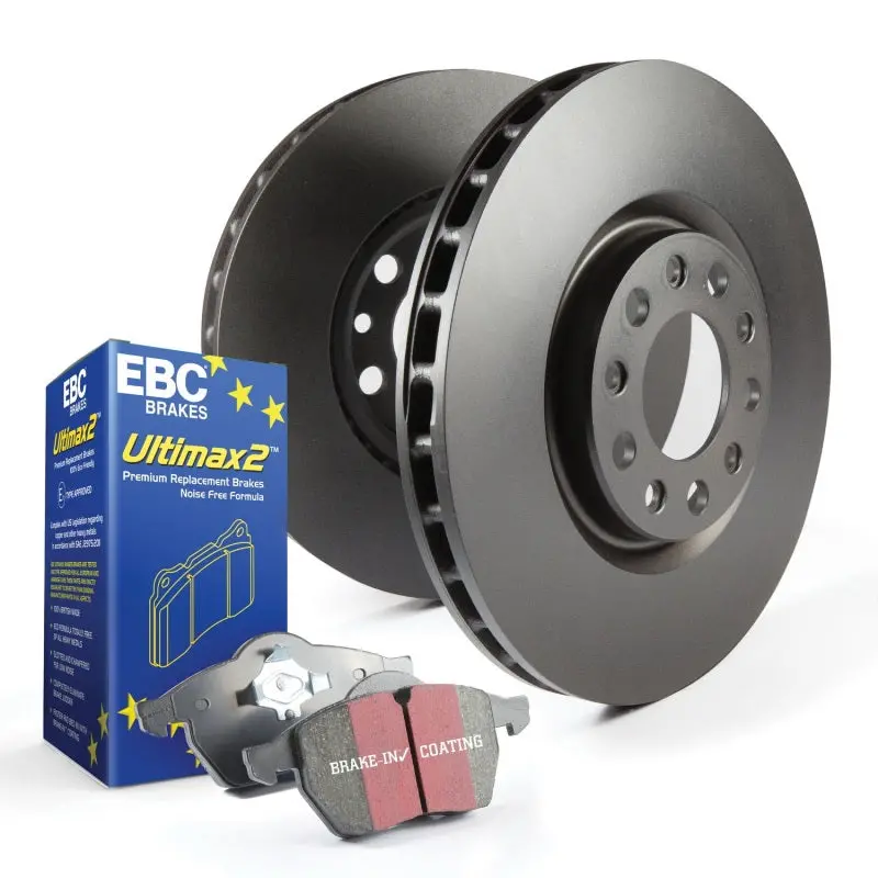 Ebc Ultimax S20 Two-Axle Brake Kit: Performance Pads And Rk Rotors 1