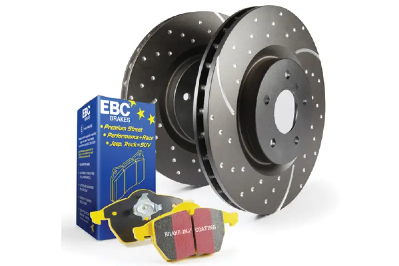 Ebc Yellowstuff Brake Pad And Gd Rotor Kit – Aggressive Street & Auto-X Performance 1