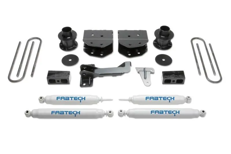 Fabtech 4" Budget Lift System With Performance Shocks – 2008–2016 Ford F-250/350/450 4Wd (8-Lug) 1