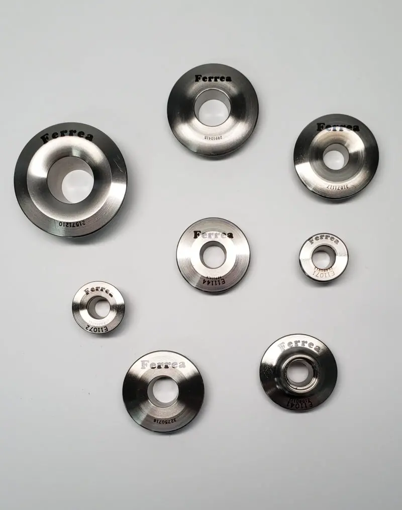 Ferrea Triple-Spring Pro Cnc Titanium Valve Retainers – 10-Degree Design, Set Of 16 1