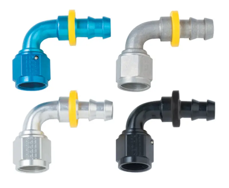 Fragola -20An Push-Lite 90° Black Fitting For High-Performance Fluid Systems 1