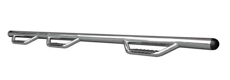 Go Rhino Dominator D3 One-Piece Side Steps For 2011–2013 Chevrolet Silverado 2500Hd/3500Hd (W2W, Stainless Steel) 1