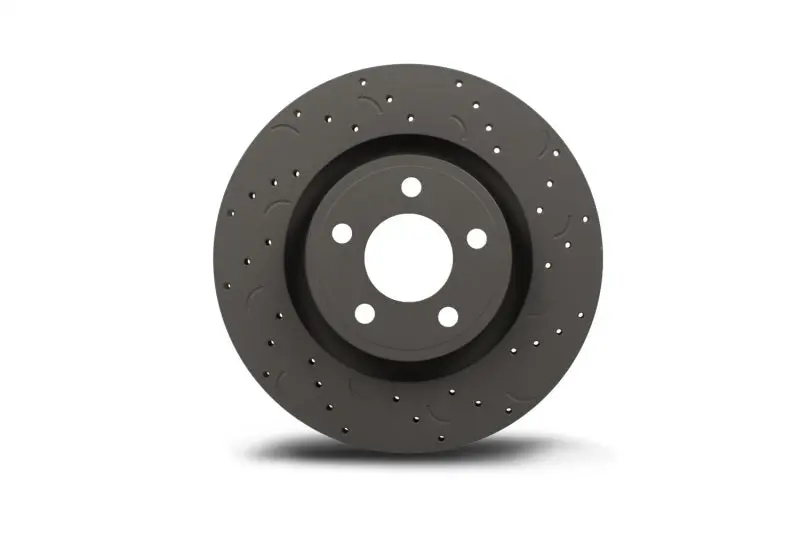 Hawk Talon High-Performance Brake Rotors — Drilled & Slotted, Direct Fit 1