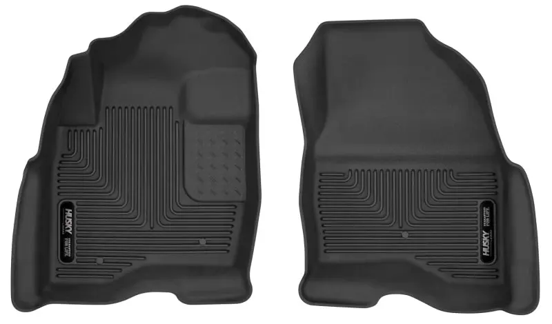 Husky Liners X-Act Contour Floor Liners – Black, Custom Fit For 2015 Ford Explorer 1