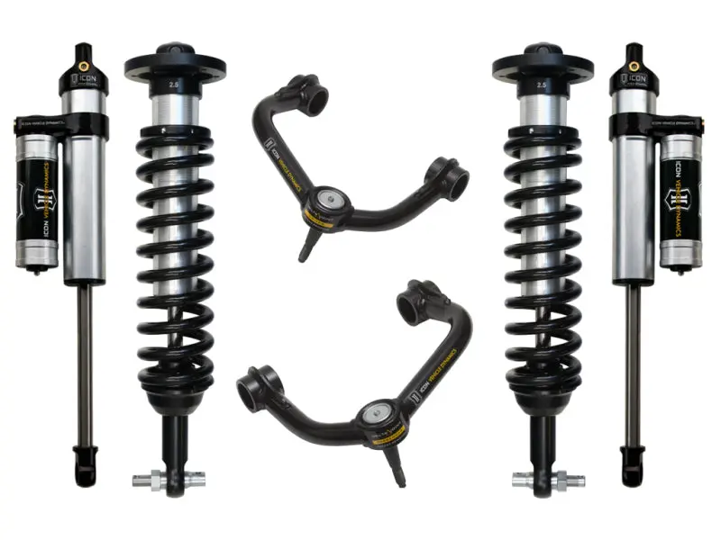 Icon Stage 3 Suspension System For 2014 Ford F-150 2Wd (0–2.63 In Lift, Includes Tubular Upper Control Arms) 1