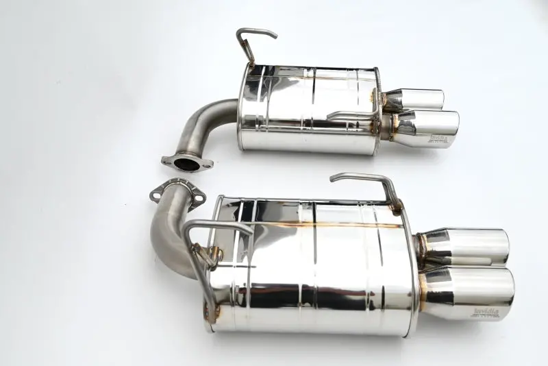Invidia Q300 Axle-Back Exhaust System – 2022+ Subaru Wrx, 3.5" Rolled Dual-Wall Stainless Tips 1