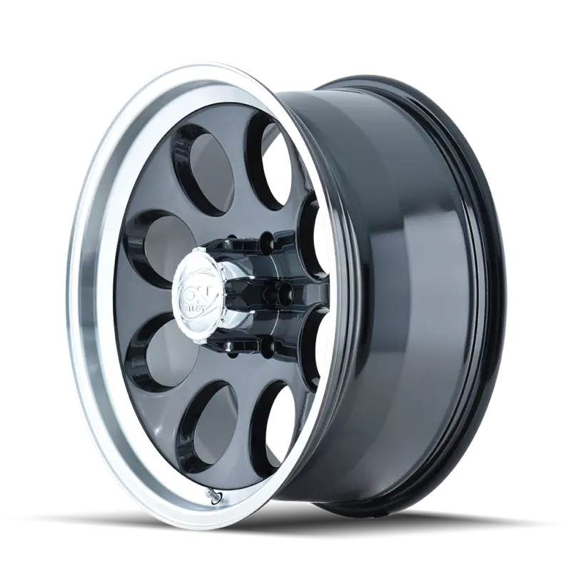 Ion Type 171 Alloy Wheel – 16X8", 5X135 Pcd, -5Mm Offset, 87Mm Hub Bore, Black/Machined 1