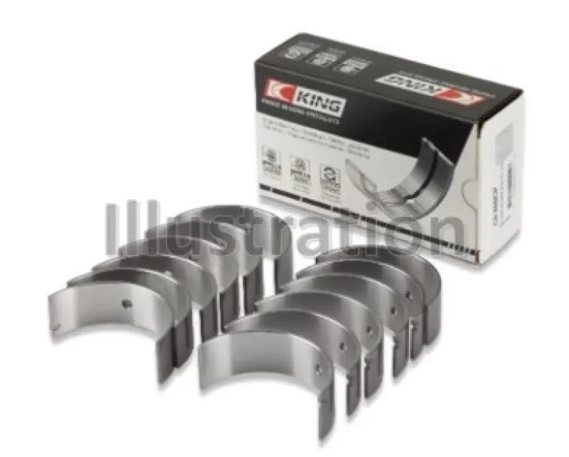 King Engine Bearings Ford V-6 183. (Size +0.75Mm) Connecting Rod Bearing Set 1