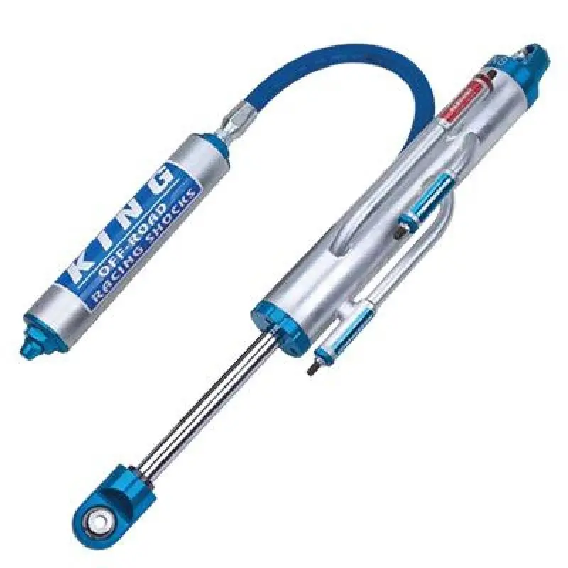 King Shocks 3.0" Race Bypass Shock – 16" Stroke, Triple-Tube Design, Piggyback Reservoir, 1" Shaft, Large 3/4" Bypass Tubes 1
