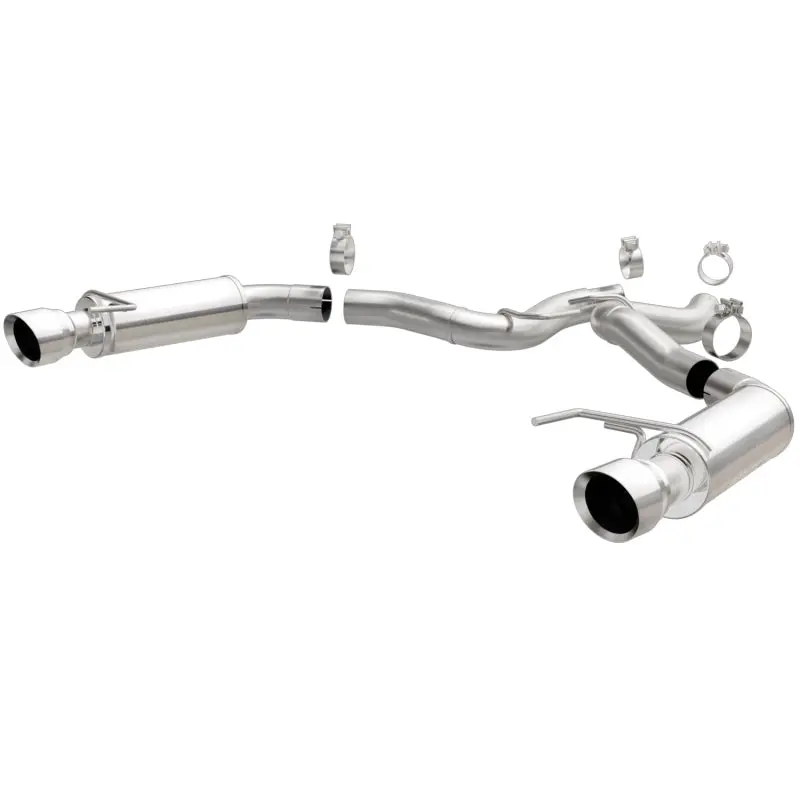 Magnaflow Competition Axle-Back Exhaust System – Dual Polished Tips, 3In Diameter, For 2015 Ford Mustang Gt 5.0L V8 1
