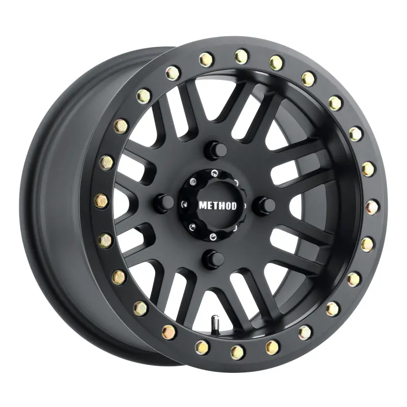 Method Mr406 Utv Beadlock Wheel – 14X8In, 4+4/0Mm Offset, 4X136 Bolt Pattern, 106Mm Center Bore, Matte Black 1