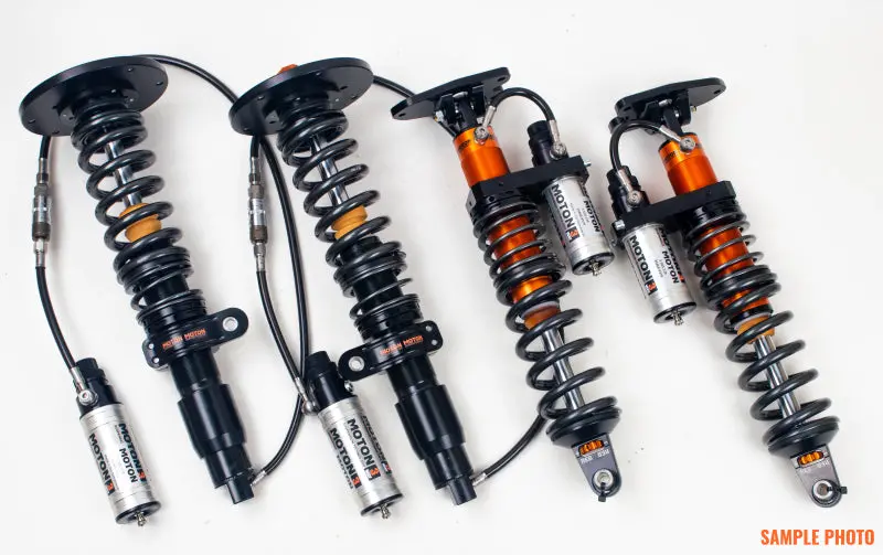 Moton 3-Way Adjustable Motorsport Coilover Kit For Subaru Impreza, Wrx & Sti (Gg/Gd Chassis, 5X100 Bolt Pattern) 1