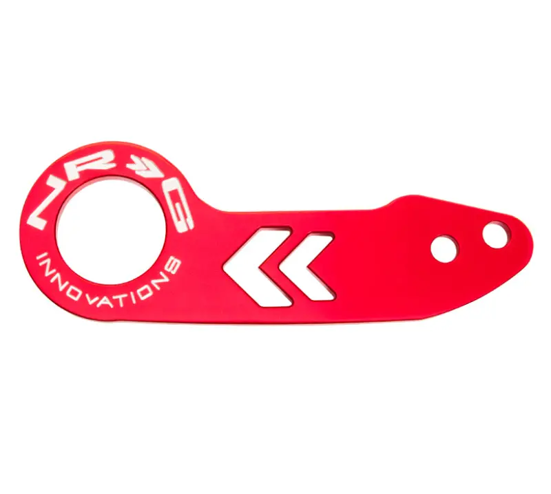 Nrg Universal Anodized Red Rear Tow Hook – Off-Road And Recovery Ready 1
