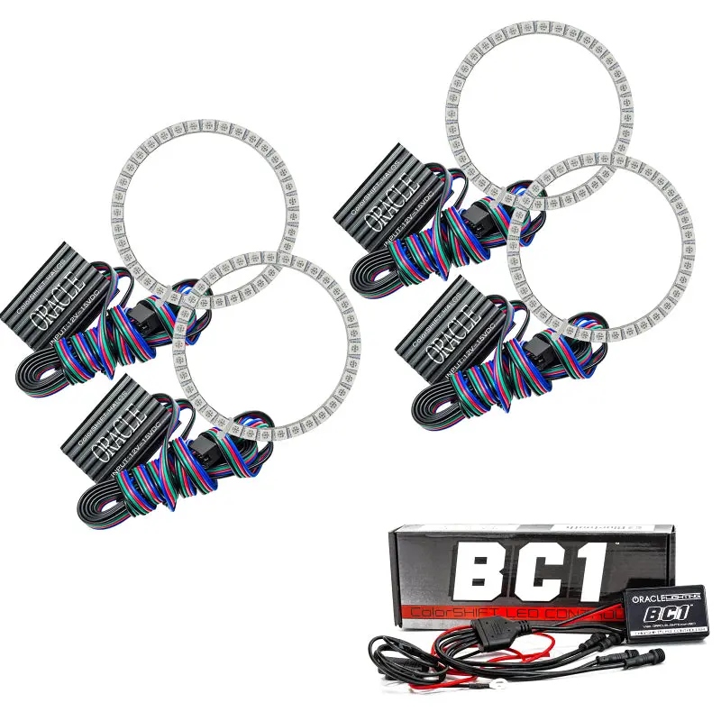 Oracle Colorshift Halo Lighting Kit For Dodge Viper Srt-10 (2003–2009) — Includes Bc1 Controller & Warranty 1