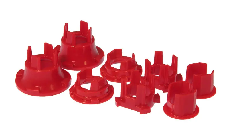 Prothane 10 Chevy Camaro Rear Subframe Bushing Insert Kit - Red 1