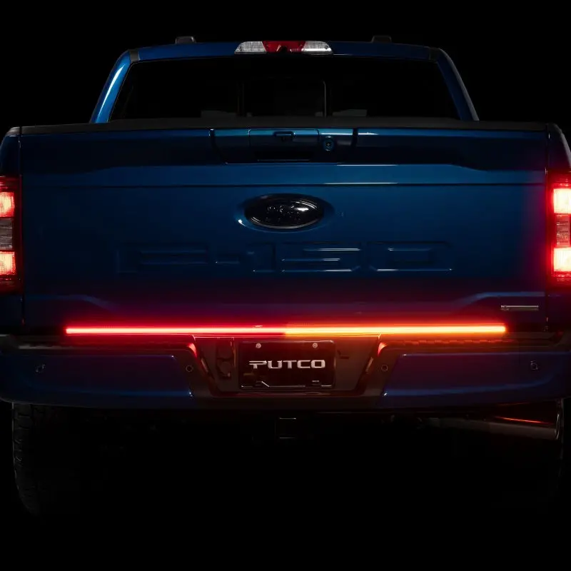 Putco Plug-And-Play Led Light Bar For 2024+ Ford F-150 With Factory Tail Lights & Obs 60-Inch Blade Tailgate Mount 1