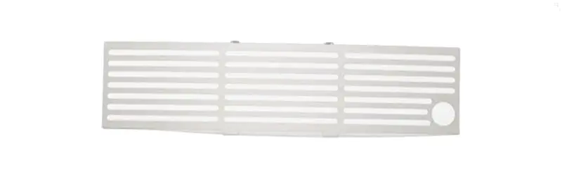 Putco Stainless Steel Bumper Grille Inserts For 2011–2014 Ford F-150 Ecoboost – Bar-Style Design With Heater Plug Cutout 1