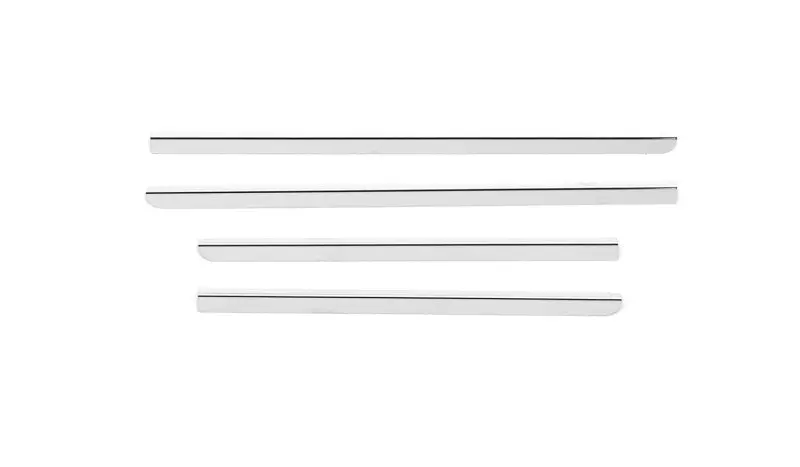 Putco Stainless Steel Window Trim Accents For 2014 Chevrolet Silverado Hd Crew Cab 1