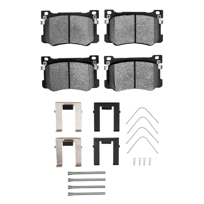 R1 Ceramic Brake Pad & Hardware Kit – Front Axle, 2015–2020 Genesis G80 1