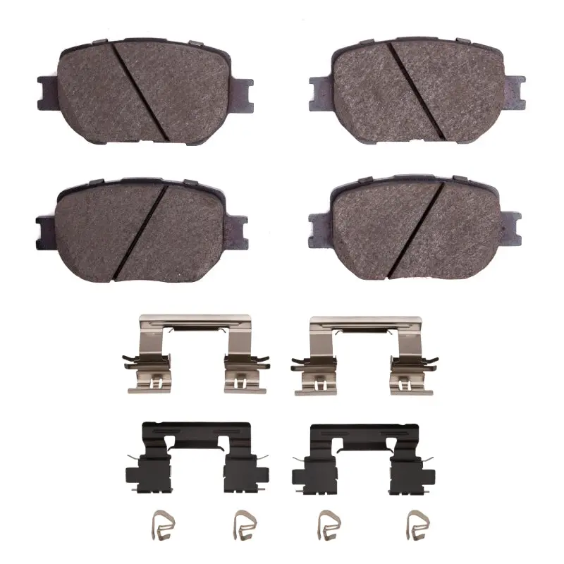 R1 Optimum Front Brake Pad & Hardware Kit – Oe-Style Replacement For 2014–2015 Lexus Is250 1