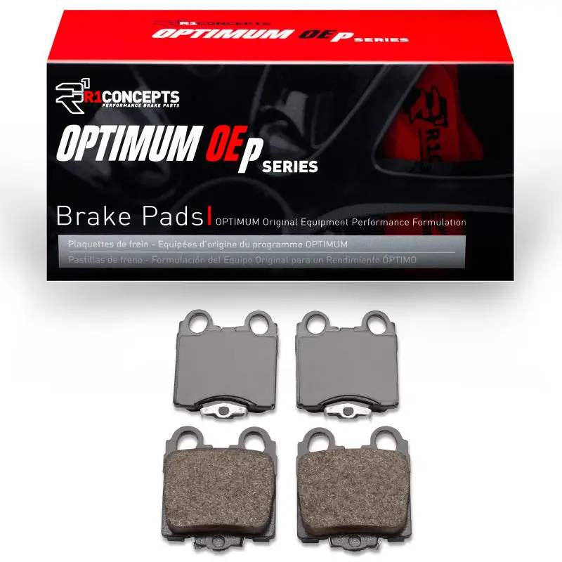 R1 Optimum Oe-Style Rear Brake Pads – Compatible With 1998–2010 Lexus Gs400 1