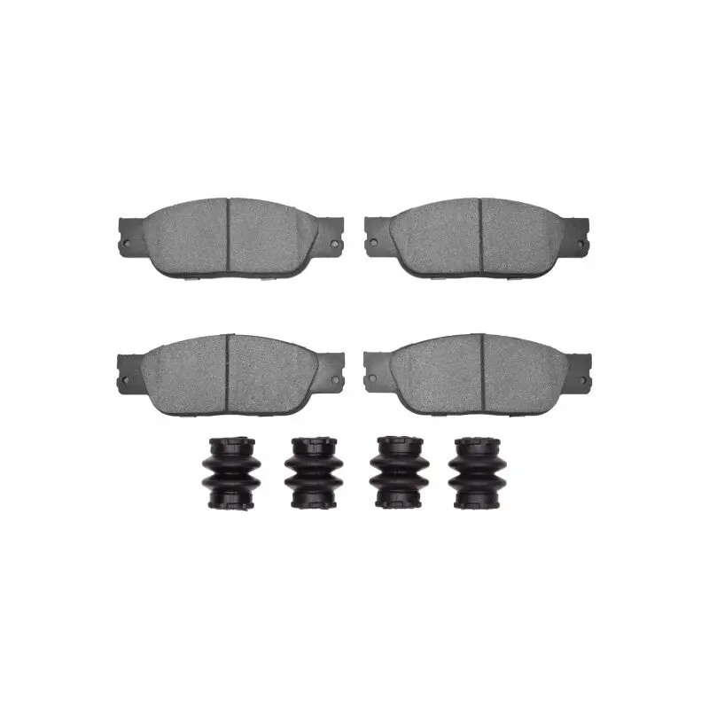 R1 Semi-Metallic Front Brake Pad & Hardware Kit – 2003–2005 Jaguar S-Type 1