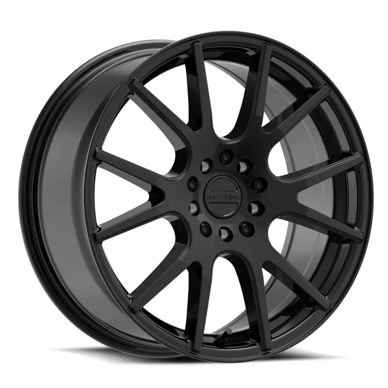 Raceline Gloss Black Alloy Wheel – 14X5.5In, 5X100/5X114.3 Bolt Pattern, 35Mm Offset, 72.62Mm Bore 1