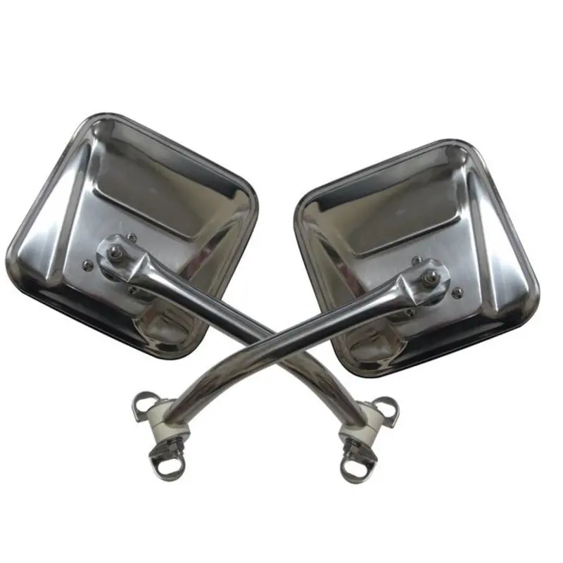 Rampage Stainless Steel Mirror Kit For 1976–1983 Jeep Cj5 2