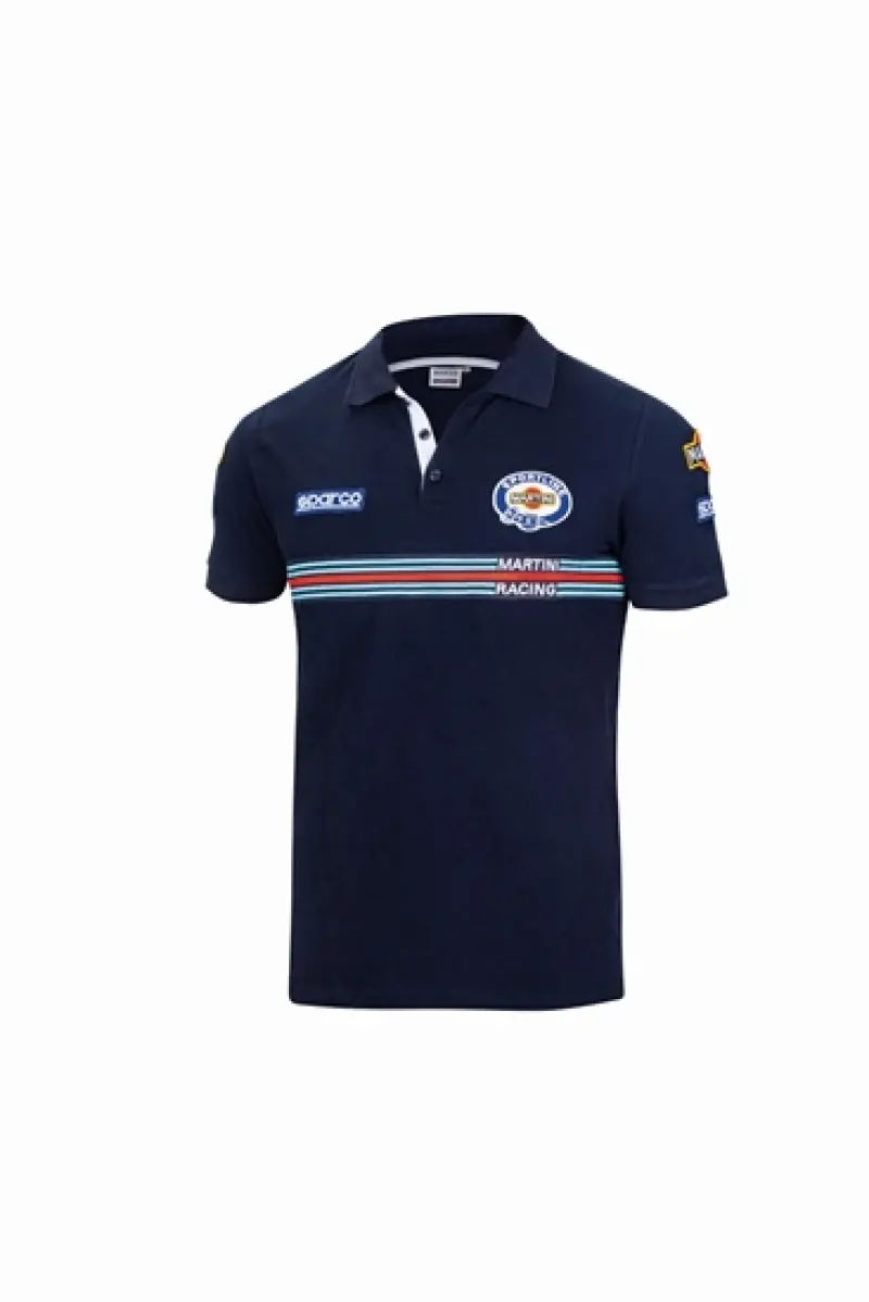 Sparco Polo Replica Seat Cover — Martini Racing Design, Xl Navy 1