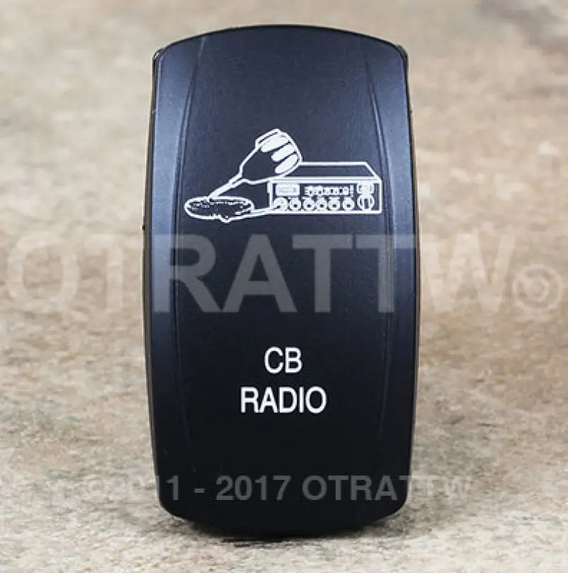 Spod Cb Radio Rocker Switch — Heavy-Duty Toggle Style 1