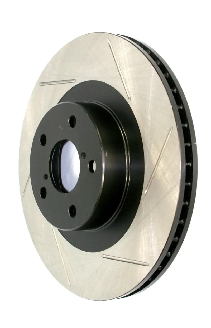 Stoptech Power Slot Slotted Rear Rotor For 2015 Subaru Wrx (Non-Eyesight Models) 1