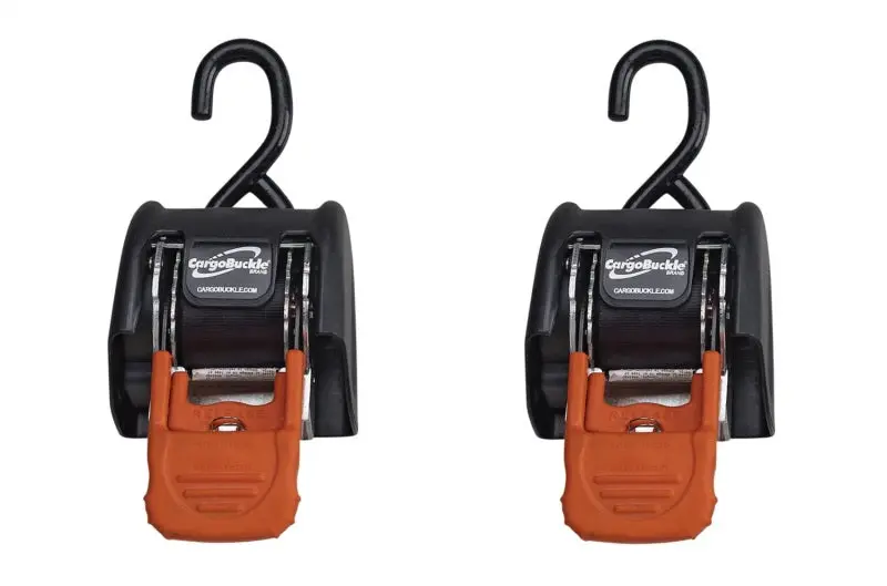 Thule Tracrac Heavy-Duty Cargo Buckle Kit (2-Pack, Black) 1