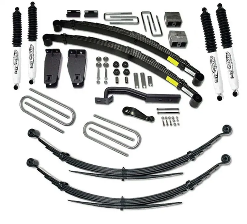 Tuff Country 6" Lift Kit With Rear Leaf Springs – Sx8000 System For 1980–1987 Ford F-250 4X4 1