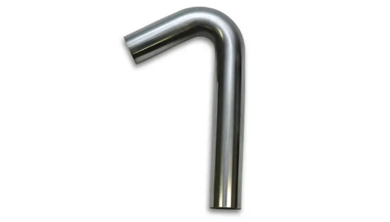 Vibrant 1.5" Od T304 Stainless Steel 120° Mandrel Bend – 4" X 12" Legs, 1.5" Centerline Radius 1
