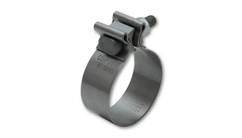 Vibrant Accuseal Stainless Steel Exhaust Clamp – 2.75" Od, 1" Wide Band 1